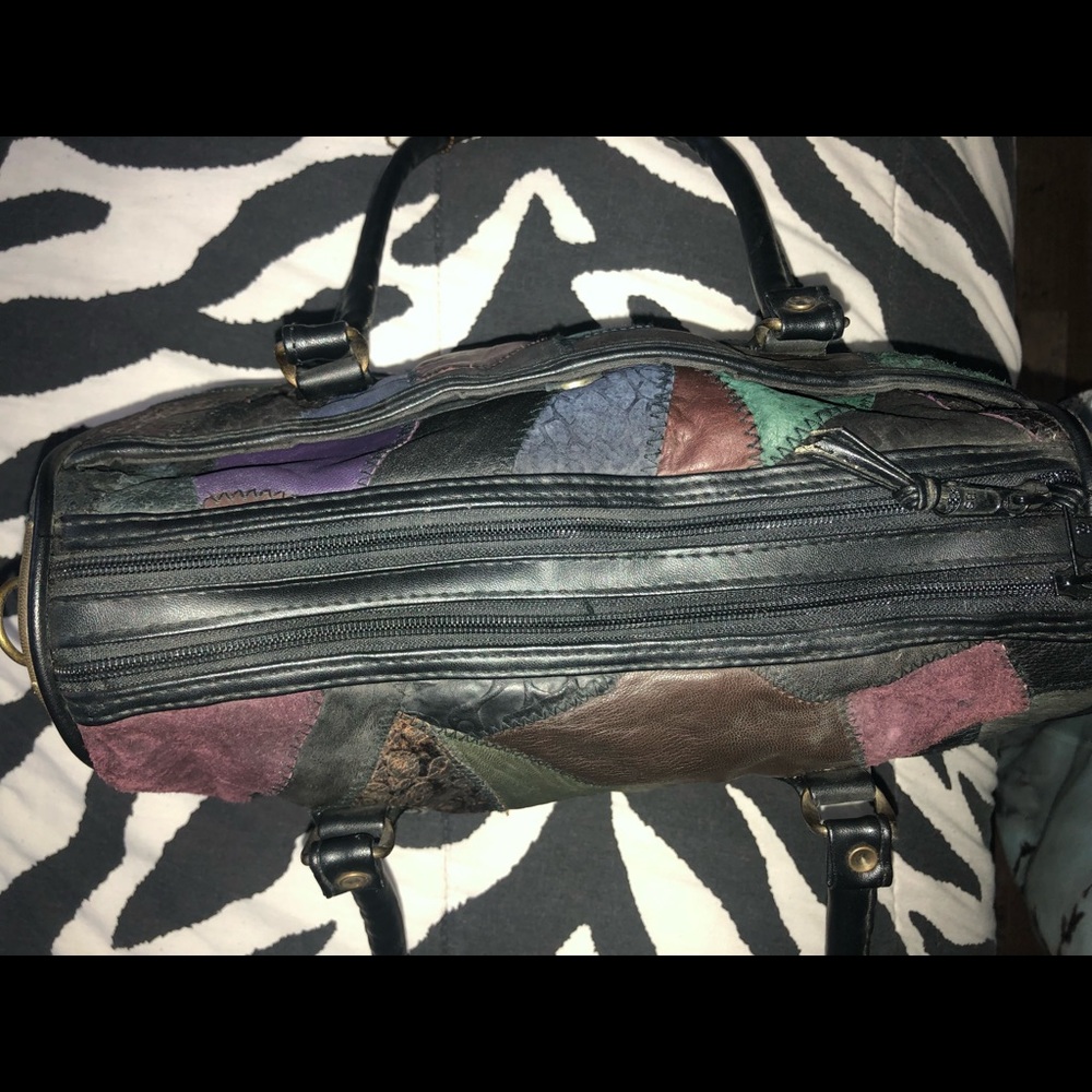 VINTAGE Patchwork Leather Purse - Picture 8 of 11